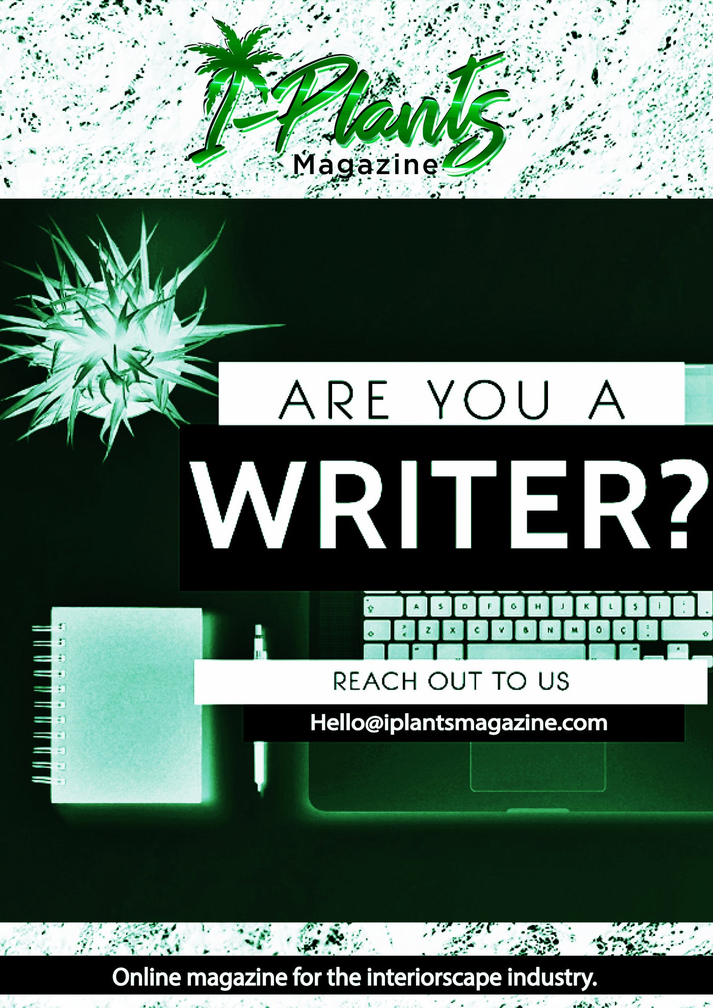 Full page Ad Back Cover W 210mm x H 297mm - Only 1 available per issue