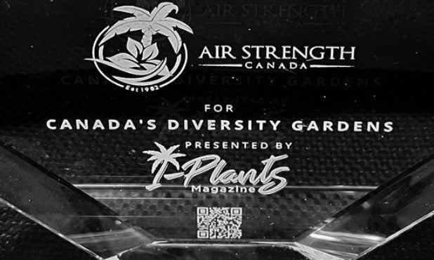 2024 International Plantscape Award - Additional custom etching - new artwork